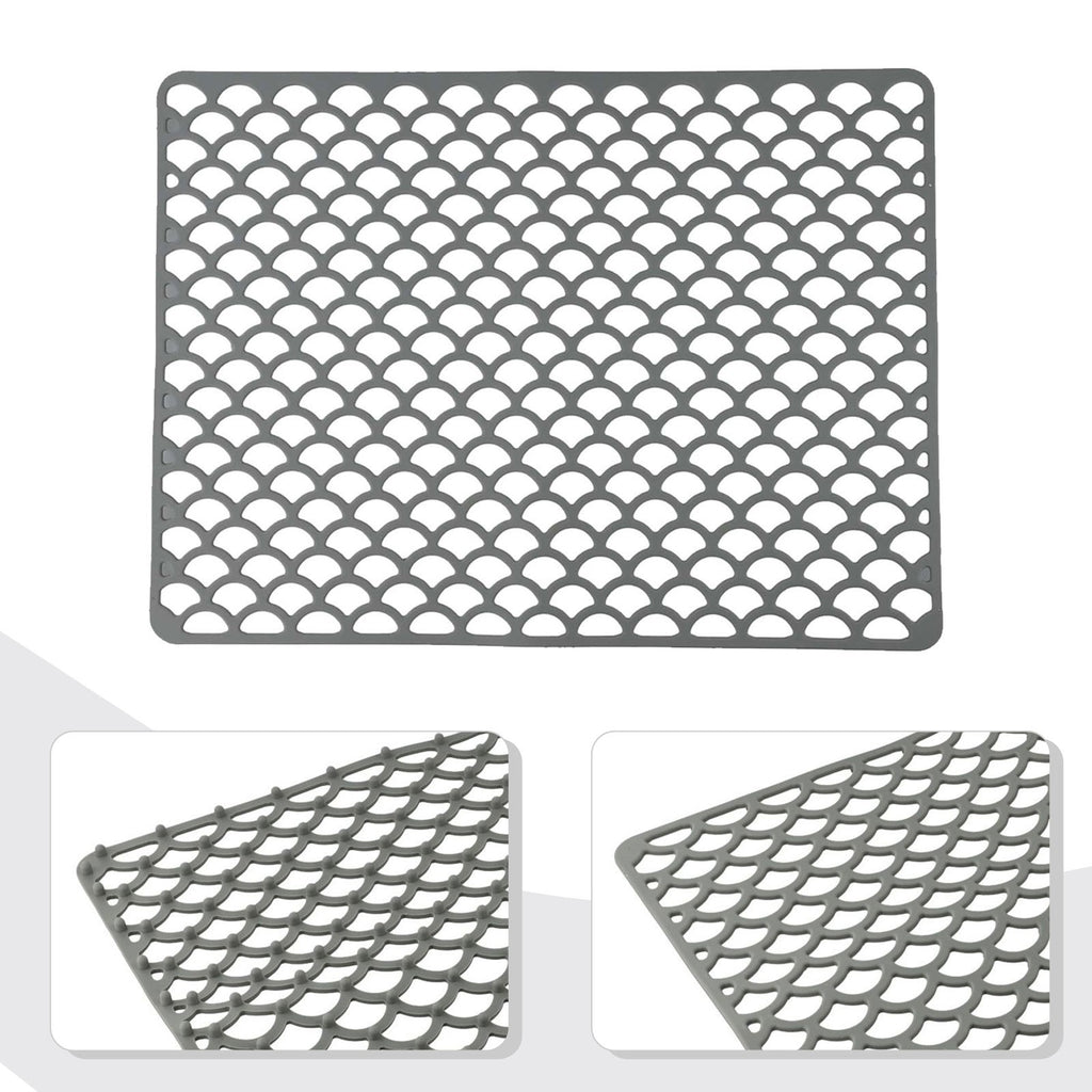 Soft Silicone Sink Mat Noise Reducing Kitchen Accessory for Drain Sinks