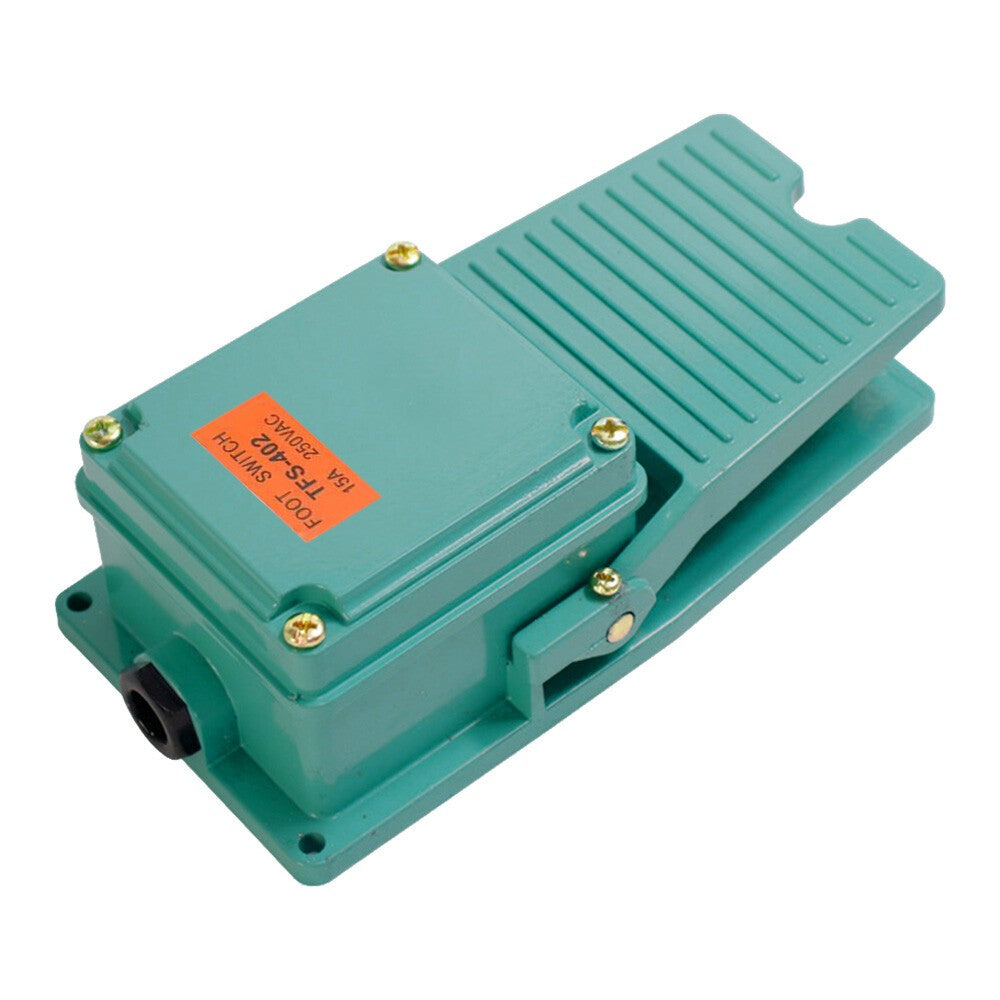 AC 250V 15A Durable Antislip Industrial Foot Operated Pedal Switch Footswitch UK