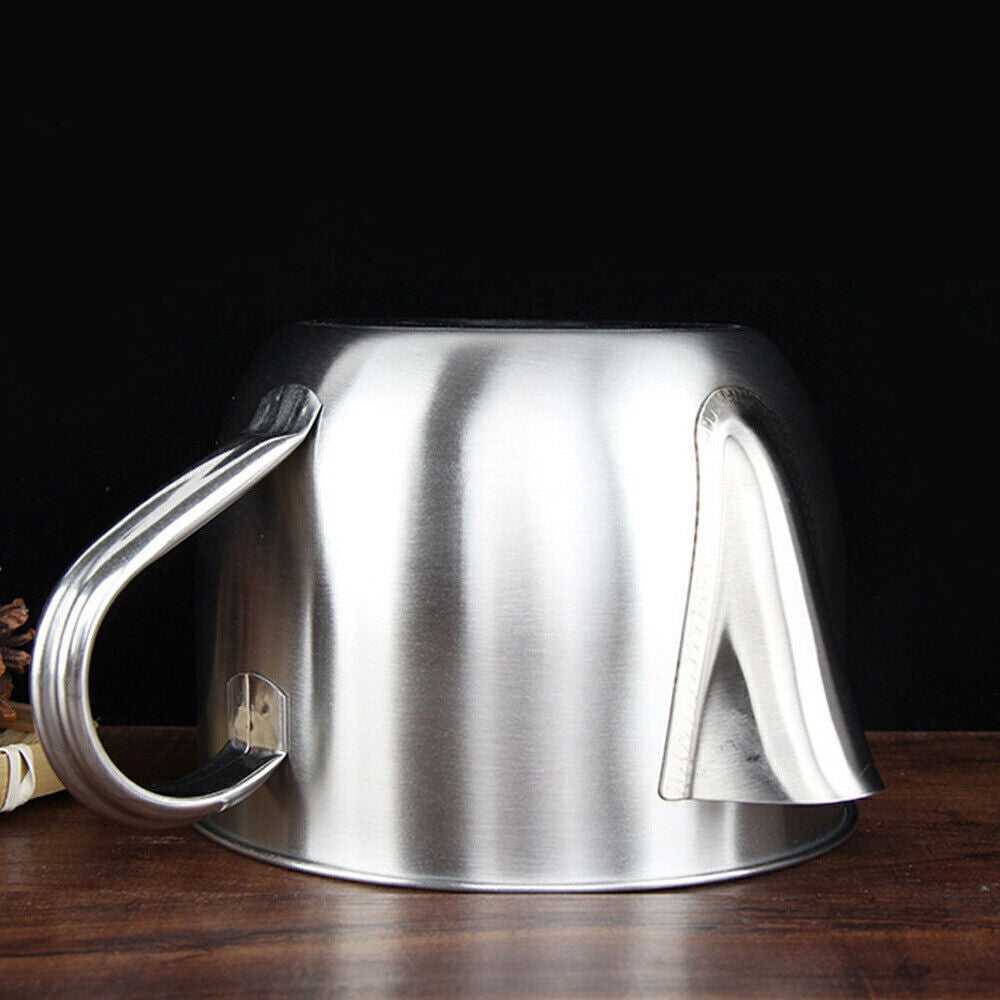 1000ml Stainless Steel Gravy Fat Separator Bowl Oil Soup Strainer Kitchen Tool