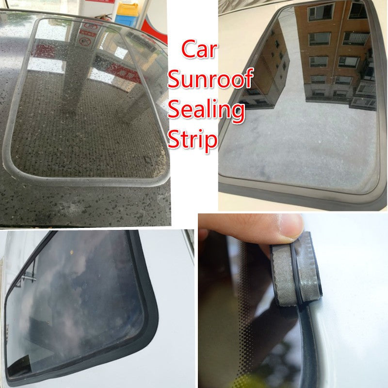 3 Meter Self-Adhesive Auto Rubber Strip for Car Sunroof & Window Weatherstrip