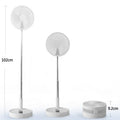 Portable Rechargeable Cordless Fan USB Telescopic Folding Wireless Cooling Fan