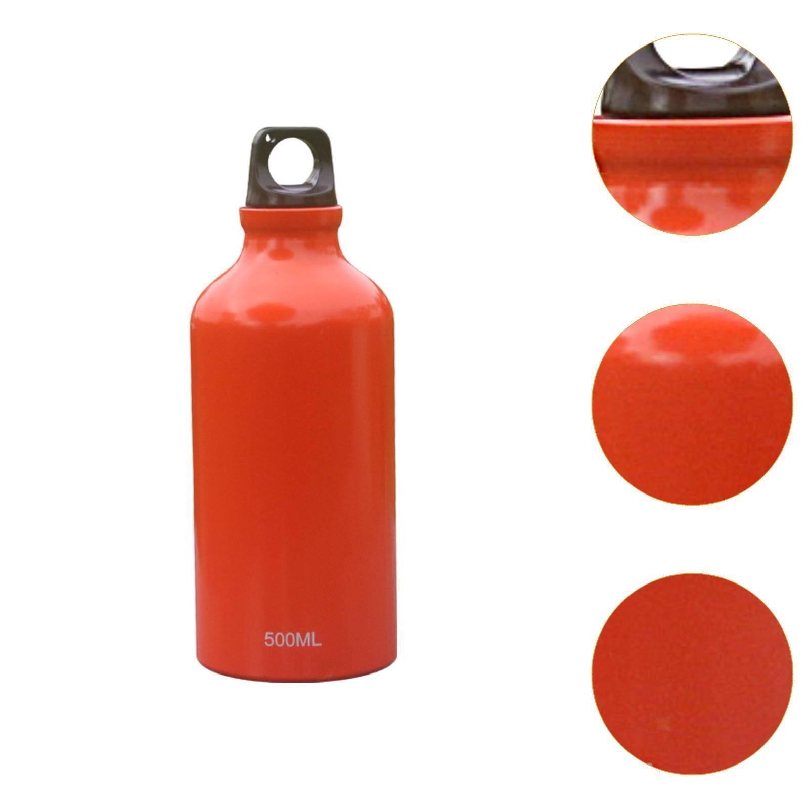 Fuel Bottle Portable Aluminum Gasoline Bottle for Hiking Outdoor Camping