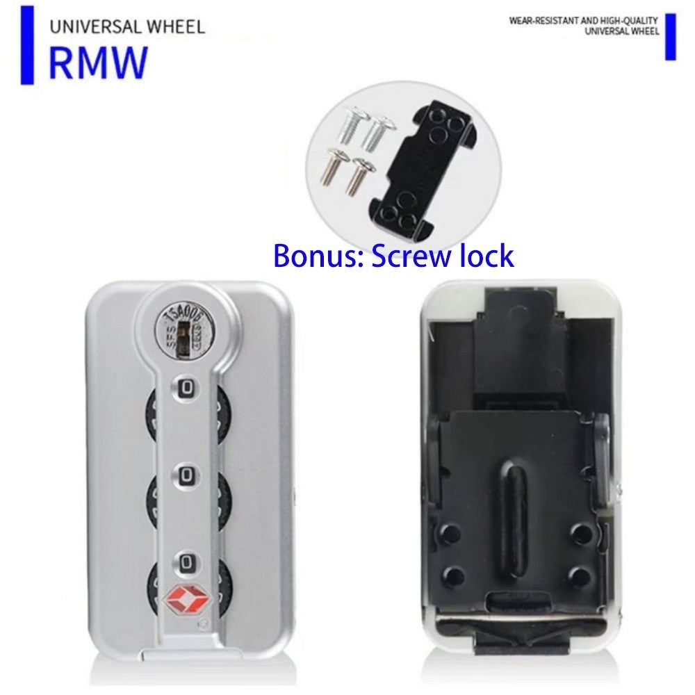 Password Lock 3-digit Combination Lock For Travel Luggage Suitcase TSA006