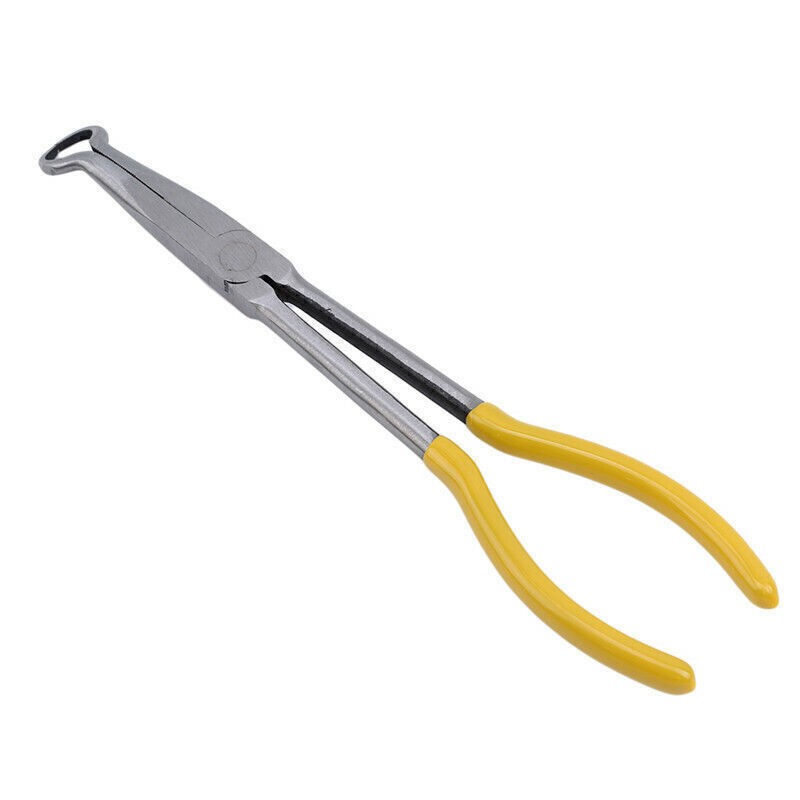 Car Spark Plug Wire Removal Pliers Long Nose Cylinder Cable Clamp Tool
