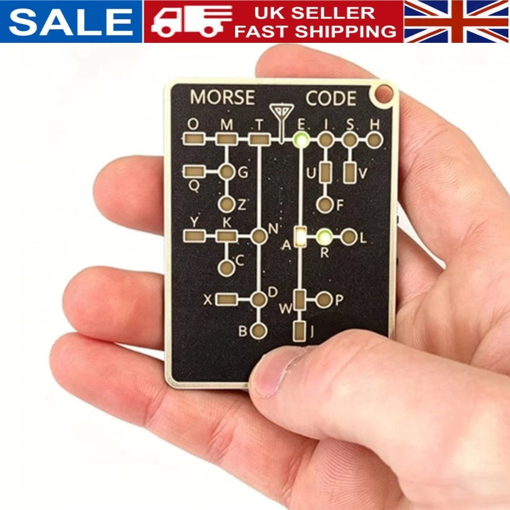 Morse Code Trainer Card Pro New Hot