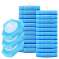 30 Pcs Toilet Cleaning Sponge Brush Heads Disposable Replacement Pads