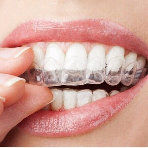 2/4PCS Sleeping Mouth Guard Stop Teeth Grinding Anti Snoring Bruxism Eliminates.