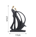 Dancing Couple Dancer Sculpture Creative Art Style