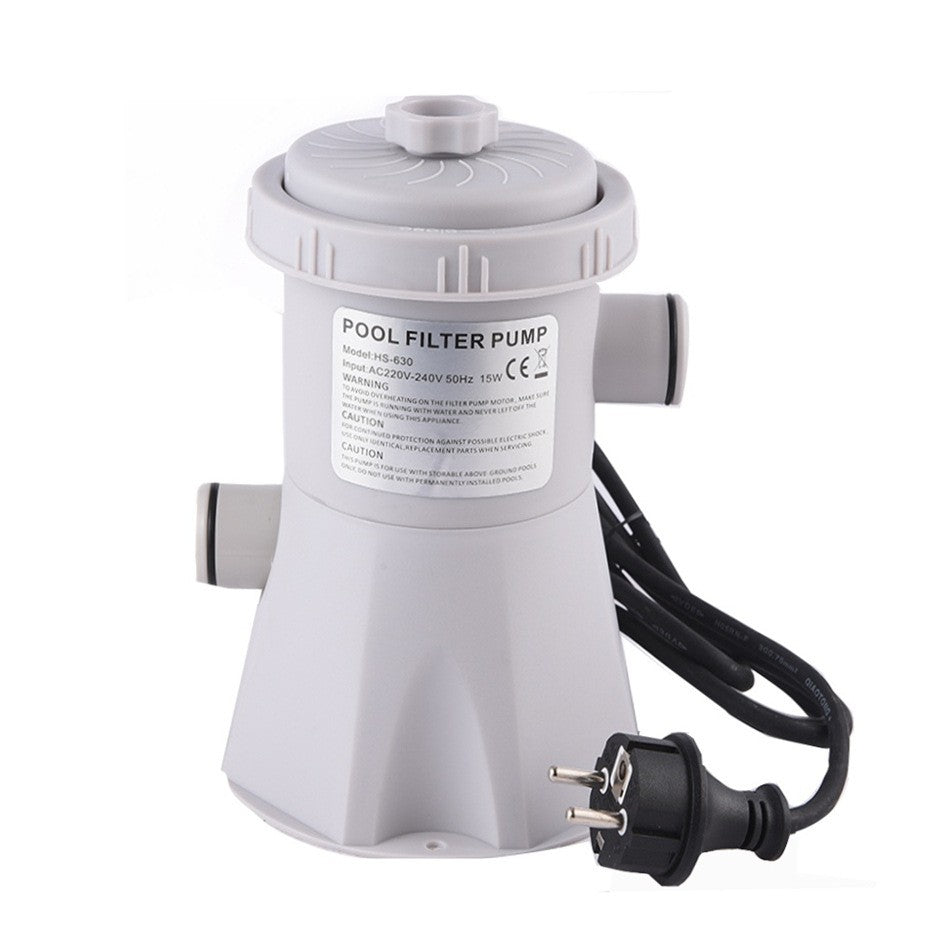 Swimming Pool Electric Filter Pump Paddling Pool Water Flowclear 220V 300gal/H ~