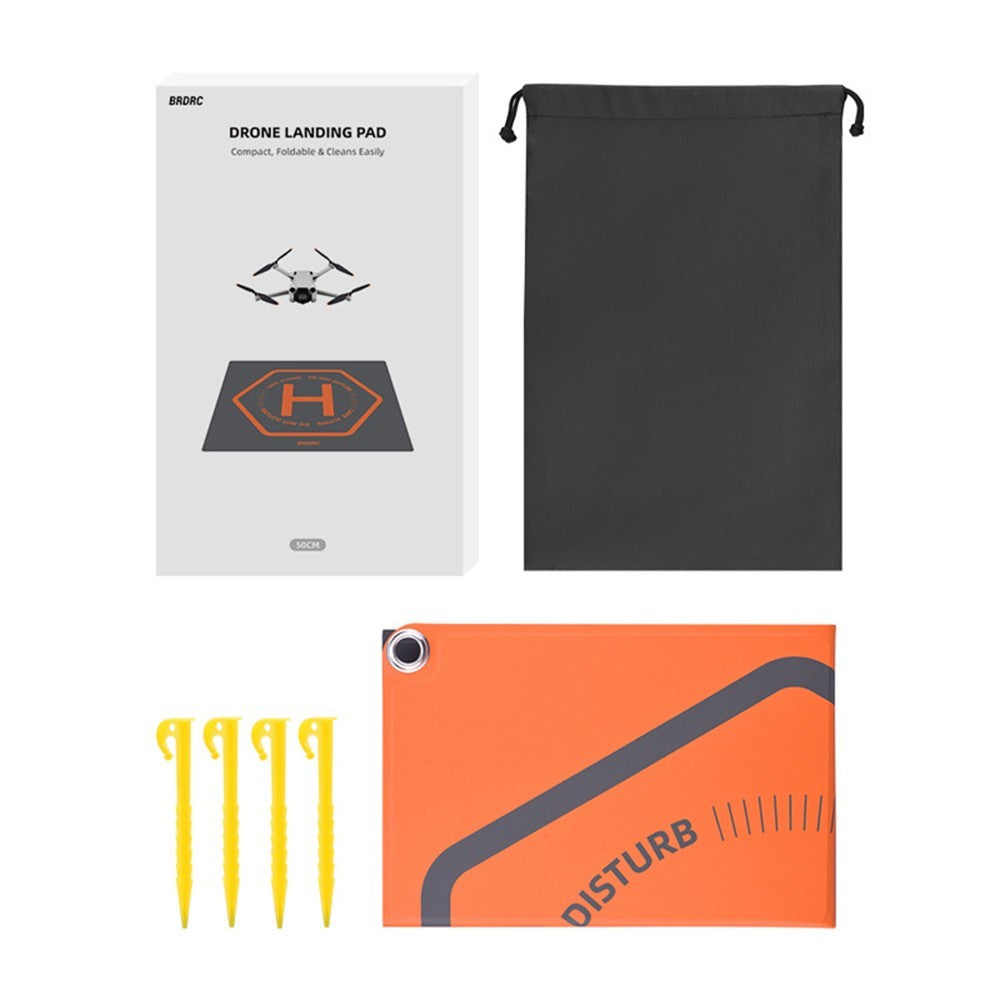 50cm Drone Day Night Landing Pad Launch Helipad For DJI Mavic Mini Air Series