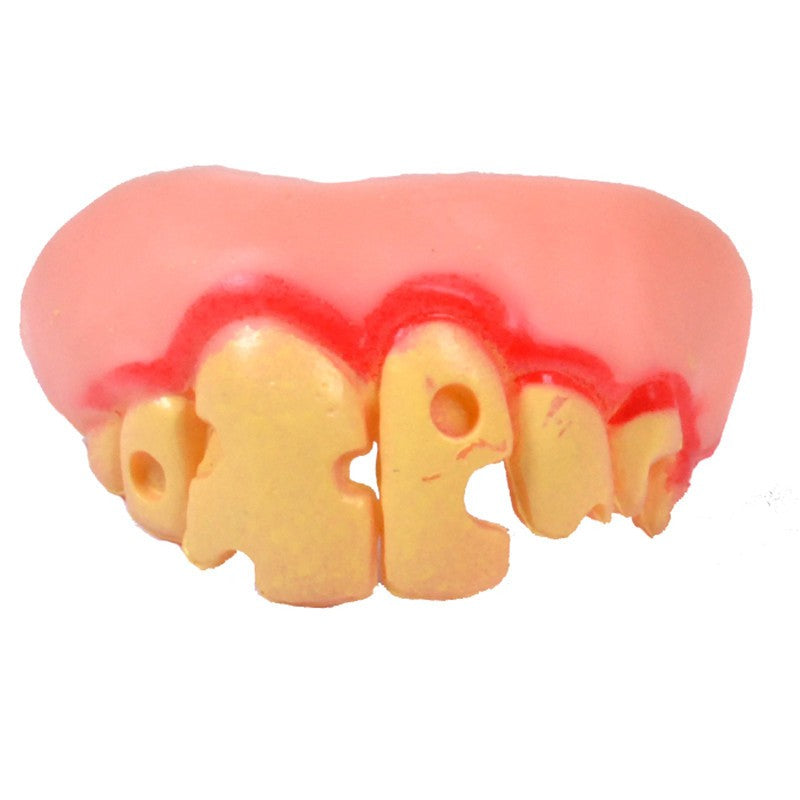 5x Novelty Rubber Ugly False Teeth Costume Party  Dress Up Props