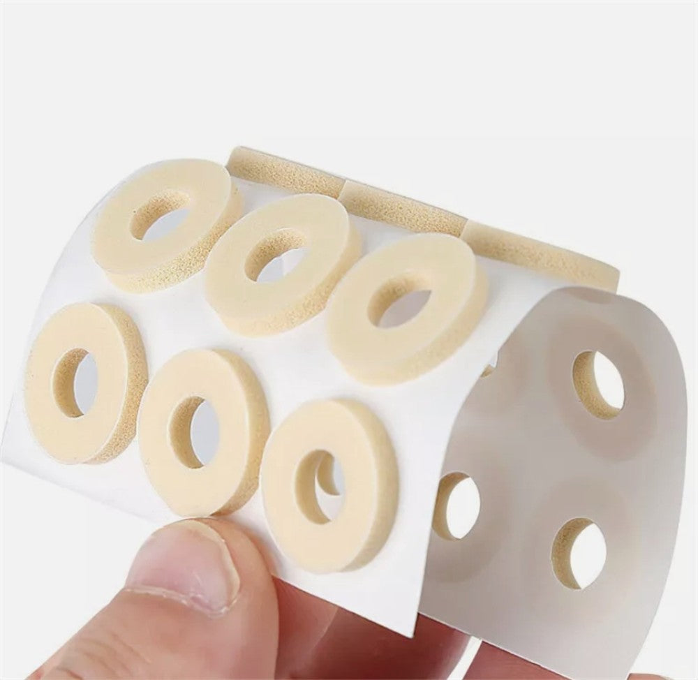 30/60Pcs Corn Pads Foam Cushion Adhesive Protective Ring Plasters Pain Relief UK