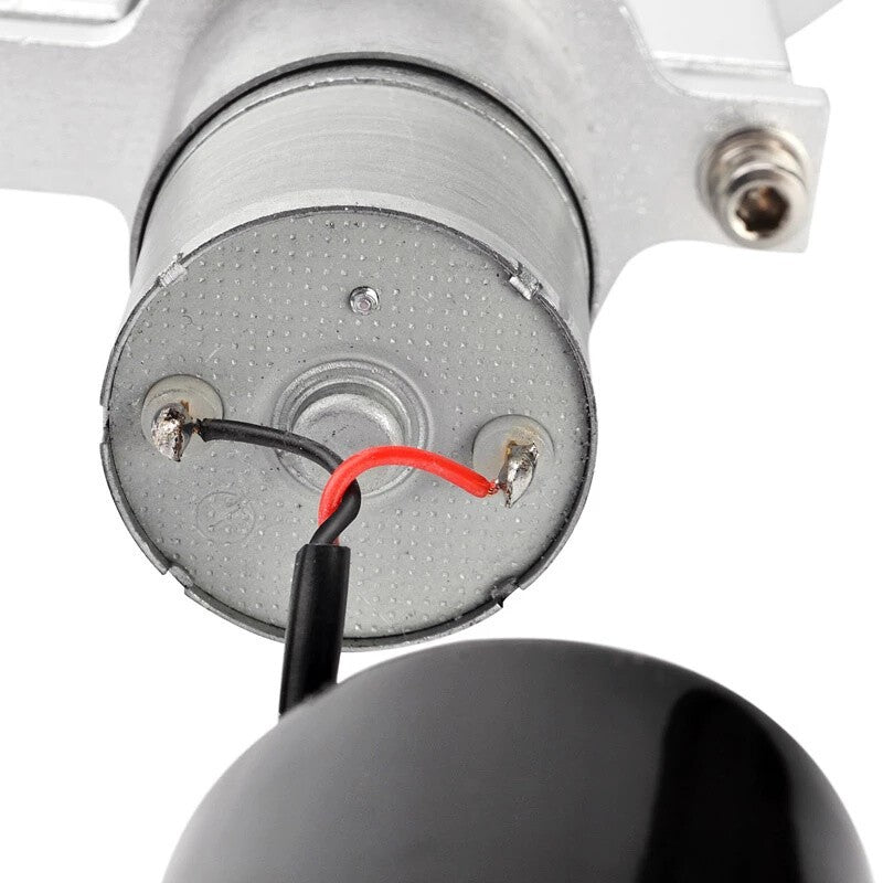 3" Electric Exhaust Control Motor Butterfly Valve Kit w/Screws Stainless Steel