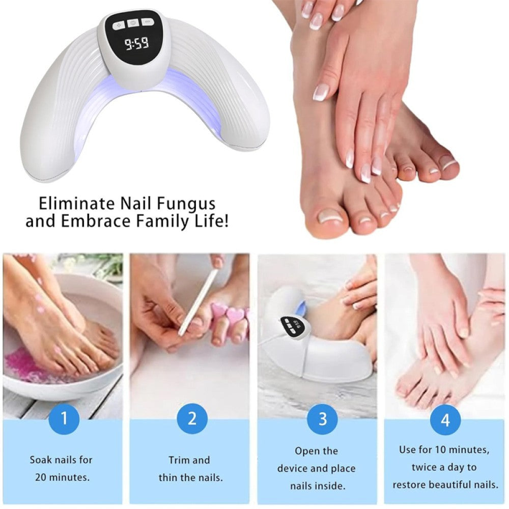 Nail Fungus Laser Device Light Therapy Onychomycosis Toes Treatment Anti Fungal