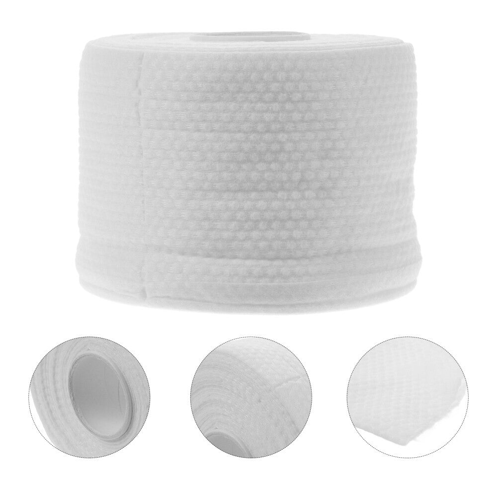 1 Roll Reusable Cotton Facial Towels Makeup Remover Pads Travel Cleansing Wipes