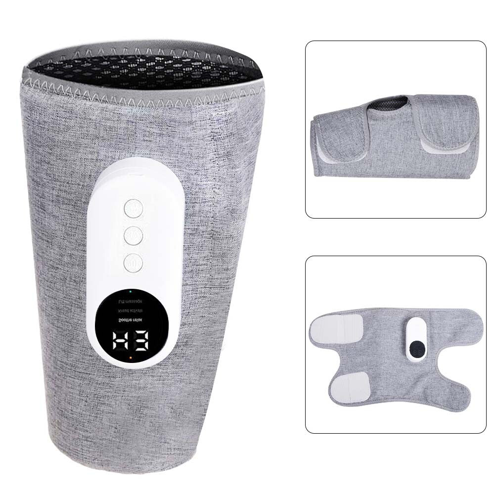Heat Leg Massager Air Compression For Blood Circulation Relaxation Foot Calf UK