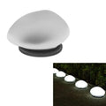 Solar 4LED Pebbles Lights Outdoor Waterproof - Solar Rocks Garden Stone Light1pc