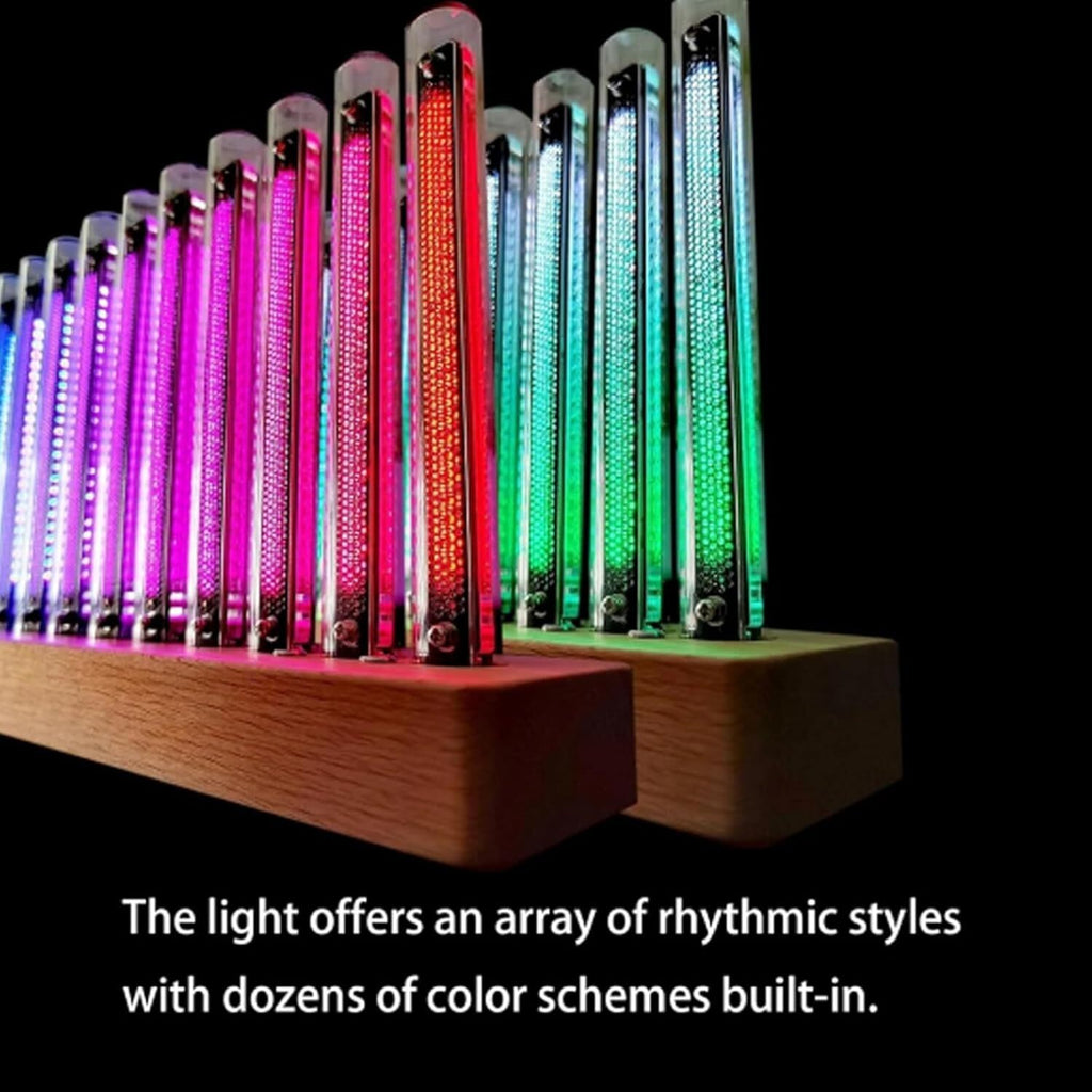 Colorful Music Rhythm Light LED Audio Spectrum Analyzer Sound Reactive Lamp