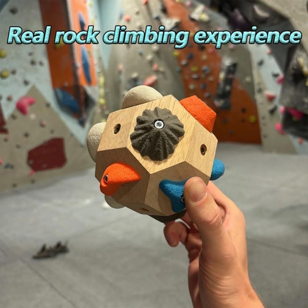 Finger Strength Training Handcrafted Boulder Block  For Climbing Lover