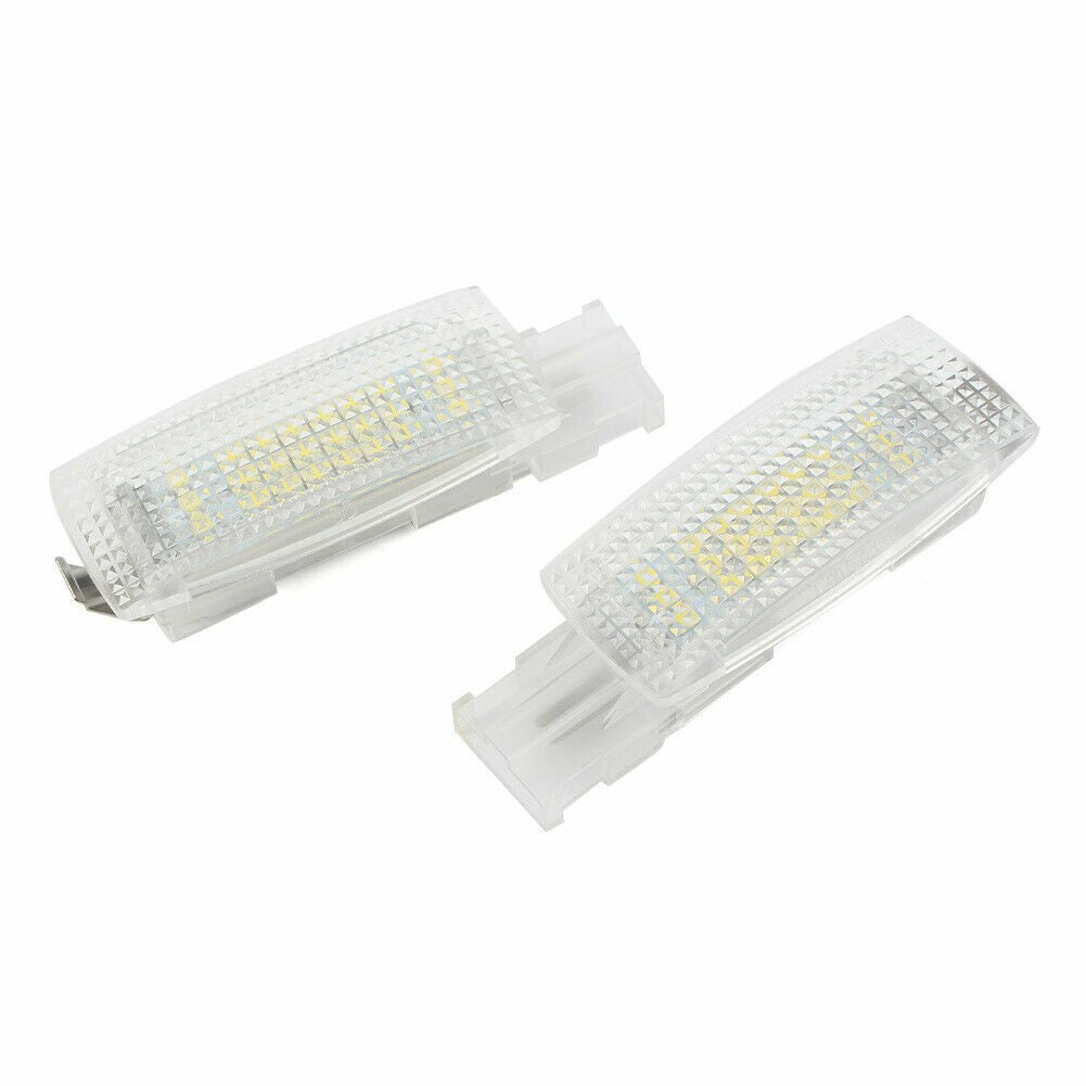 For VW GOLF MK6 Skoda Interior Light LED Interior Sun Visor Vanity Mirror Lights