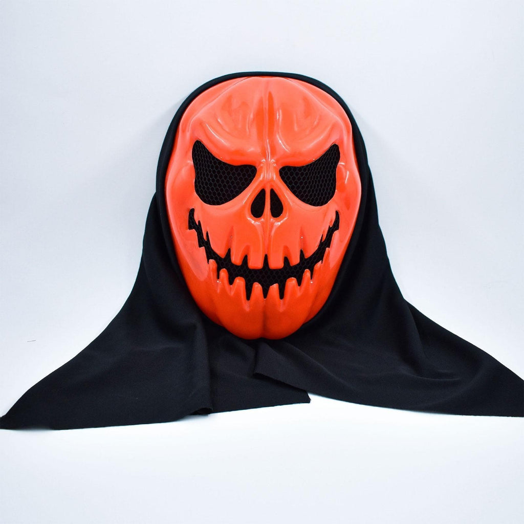 Halloween Pumpkin Head Mask Props Scary Horrible Cover for Masquerade