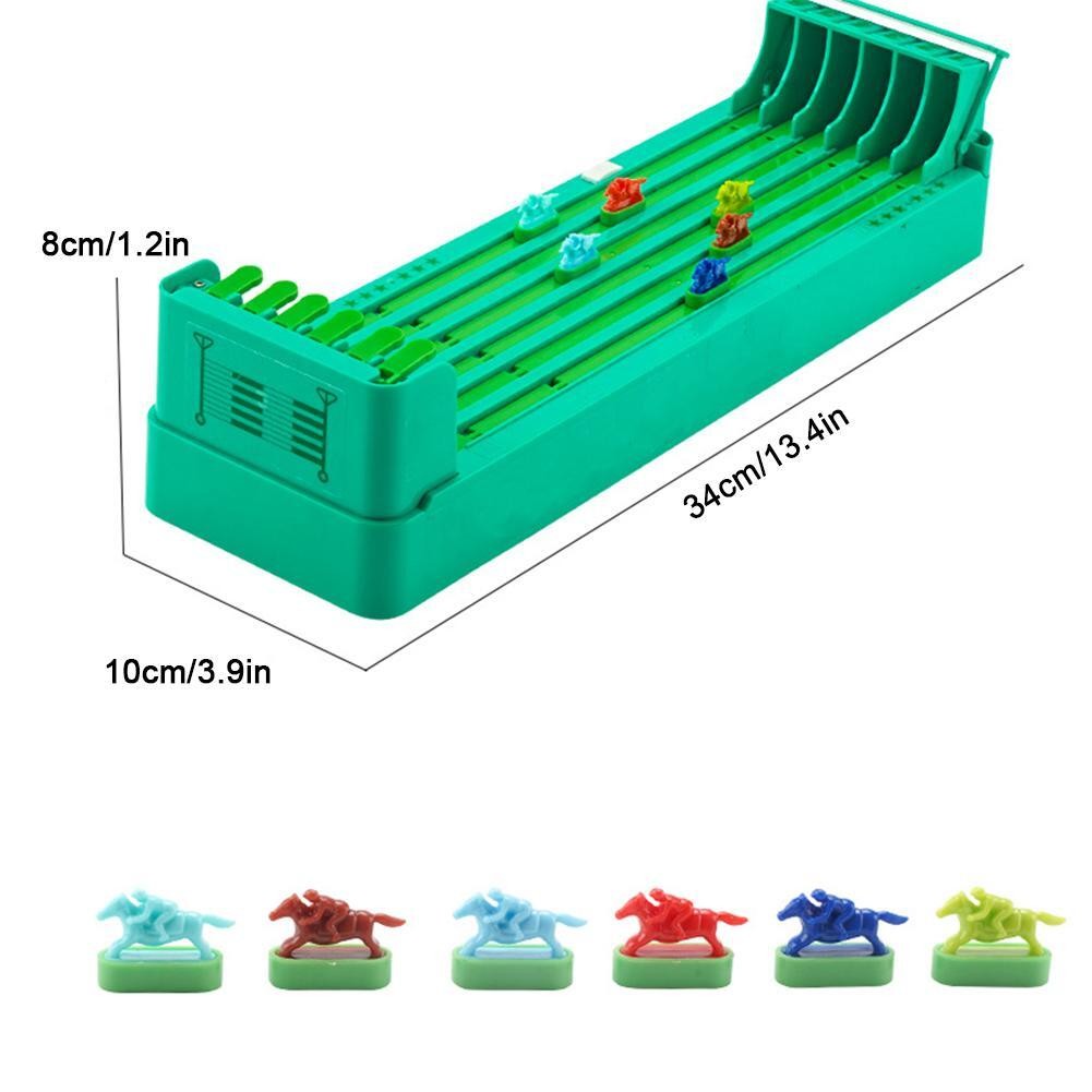 Tabletop-Horse Racing Game with 6 Horse Novelty Toy Sports Toy Develop