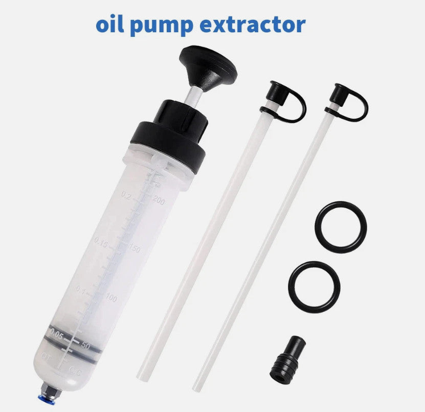 Manual Fluid Syringe Extractor 500cc Car Oil Transfer Suction Pump