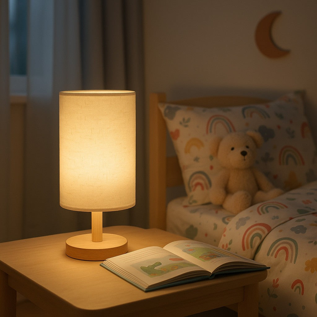 Modern Bedside Table Lamp LED Night Light | Small Desk Lamp for Bedroom Living R