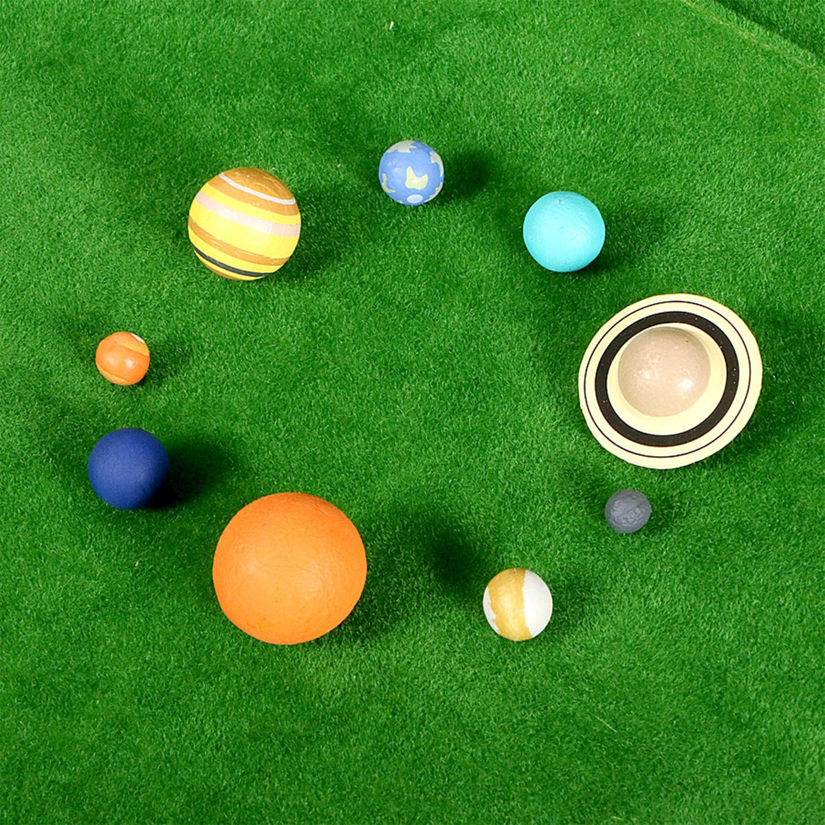 9PCS Solar System Model Kit Planet Model Teaching Toy Astronomy Science For Kids