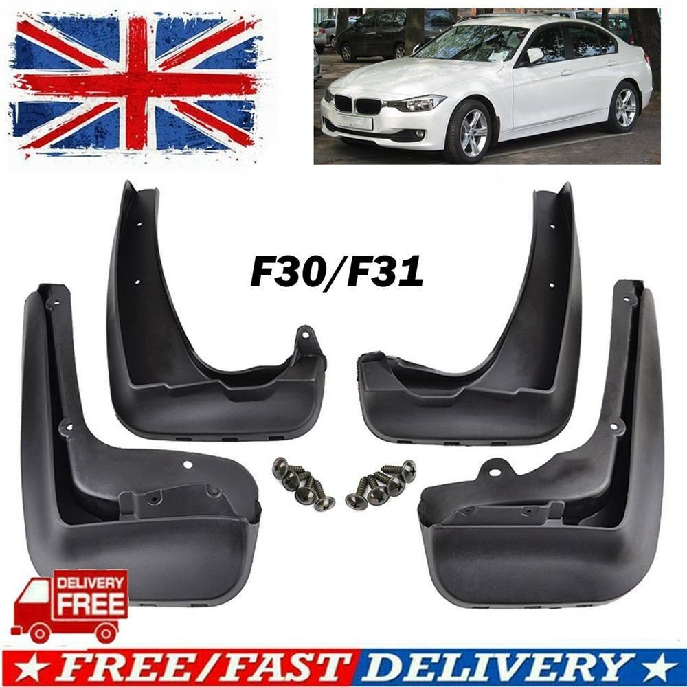 Mud Flaps Splash Guards For BMW 3 Series F30 F31 2012-2018 OE Style Set