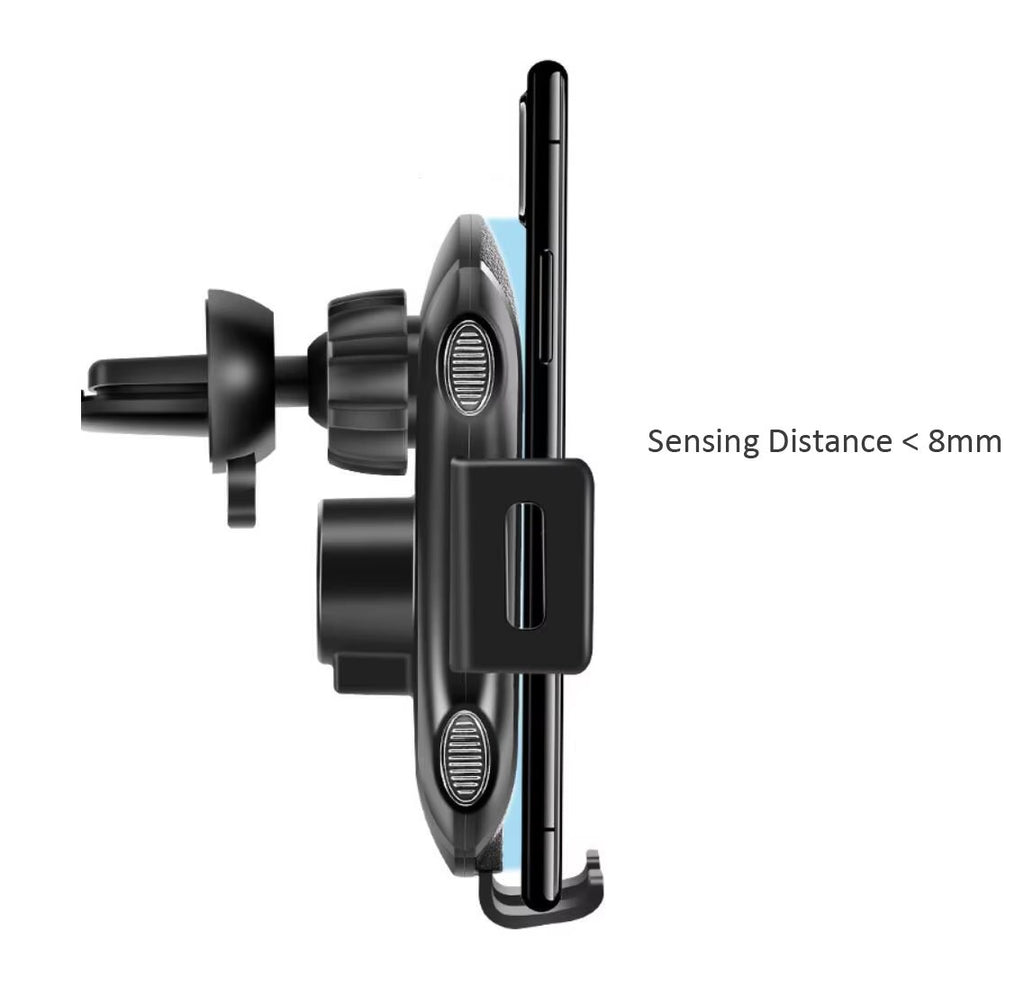 Wireless Fast Charge Car Phone Holder Universal Windscreen Dashboard Air Vent