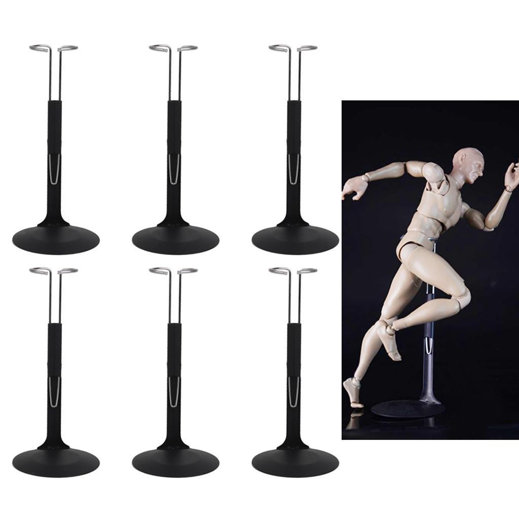 10X Action Man Stand Base Type Dolls Support Doll Display Holder for 1/6 Scale
