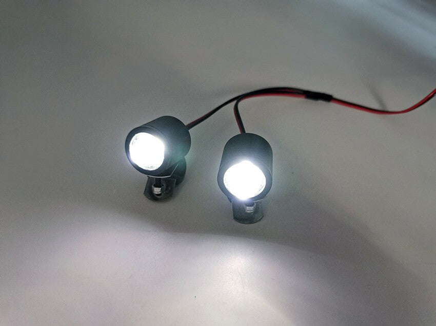 1 Pair 3W LED Light Headlight Spotlight RC Car Truck Off-road Vehicle Climber