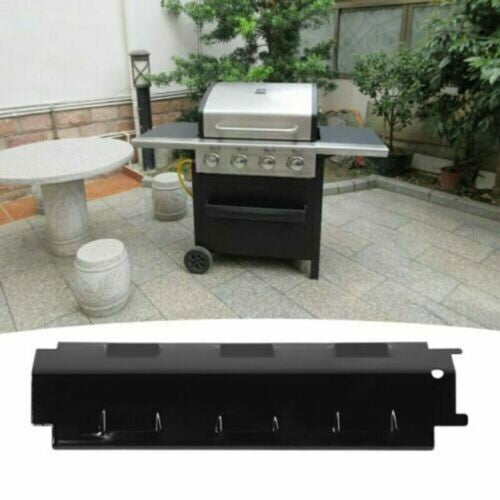 Fits BBQ Gas Grill 4X Black Heat Plate Burner Cover Spare Parts Stainless Steel