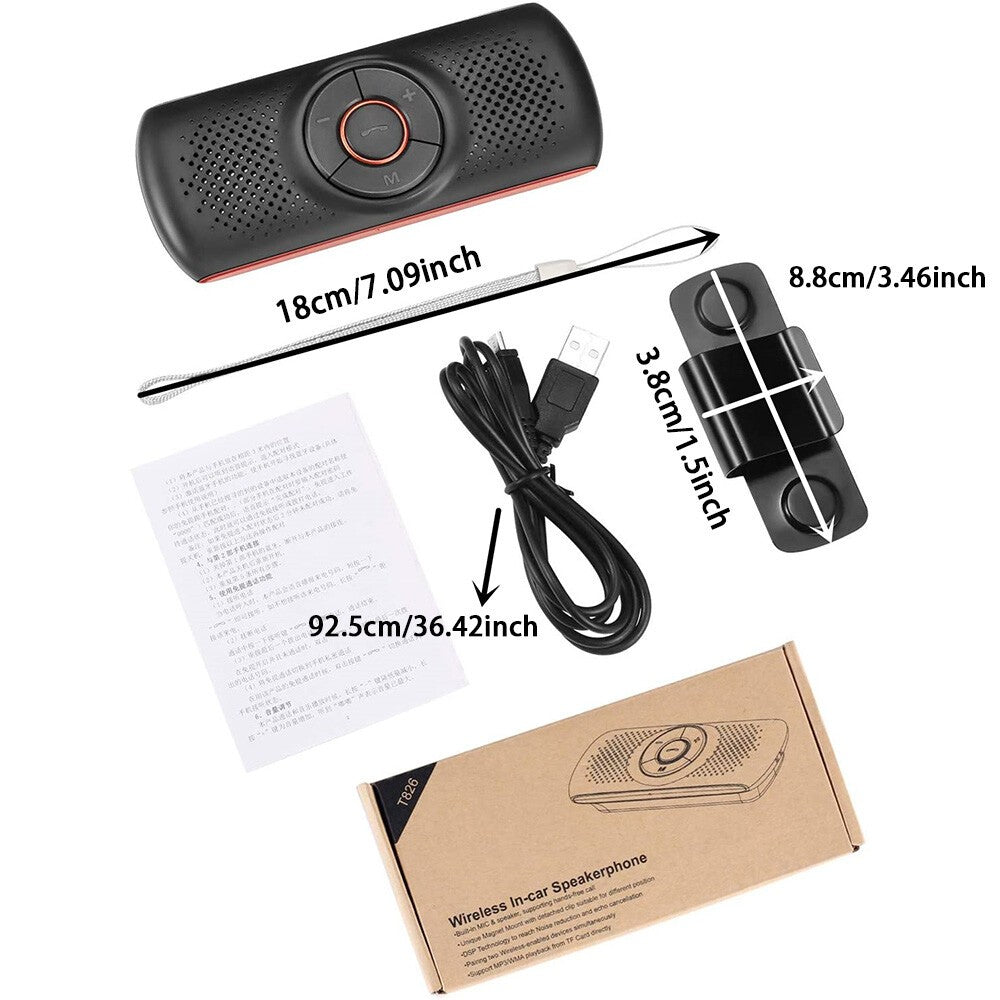 Car Bluetooth Speaker Bluetooth in Car Speakerphone for Handsfree Talking