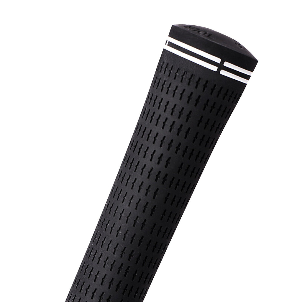 13Pcs Tour Velvet Standard Midsize Black Golf Club Grips Rubber Anti-Slip
