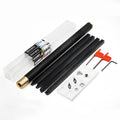 Quenched Bar Wood Lathe Tool Kit 4x Interchangeable Wood Turning Cutters Set