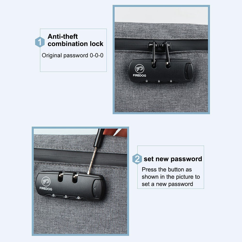 Smell Proof Case with Combination Lock Container Odor Proof Stash Storage Bag UK