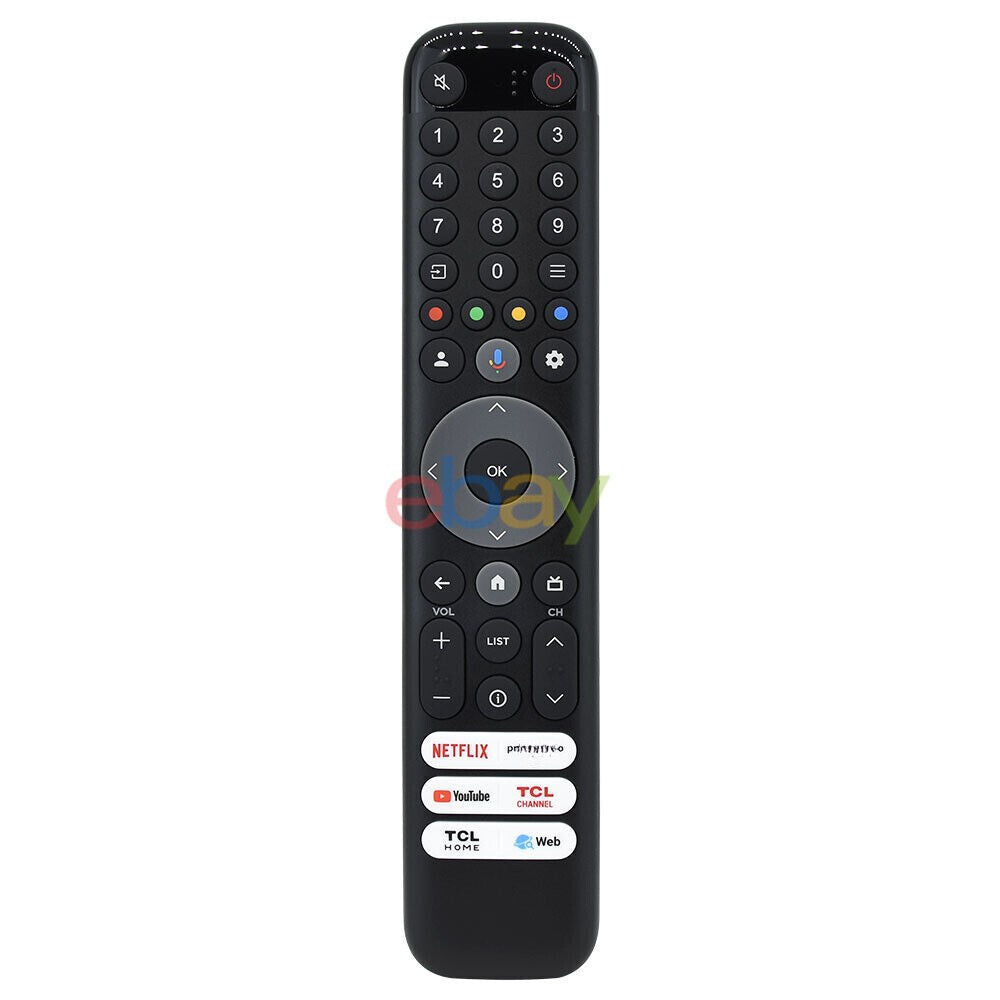 New RC833 GUB2 Remote Control For TCL Series QLED Smart TV 65C845 65C745