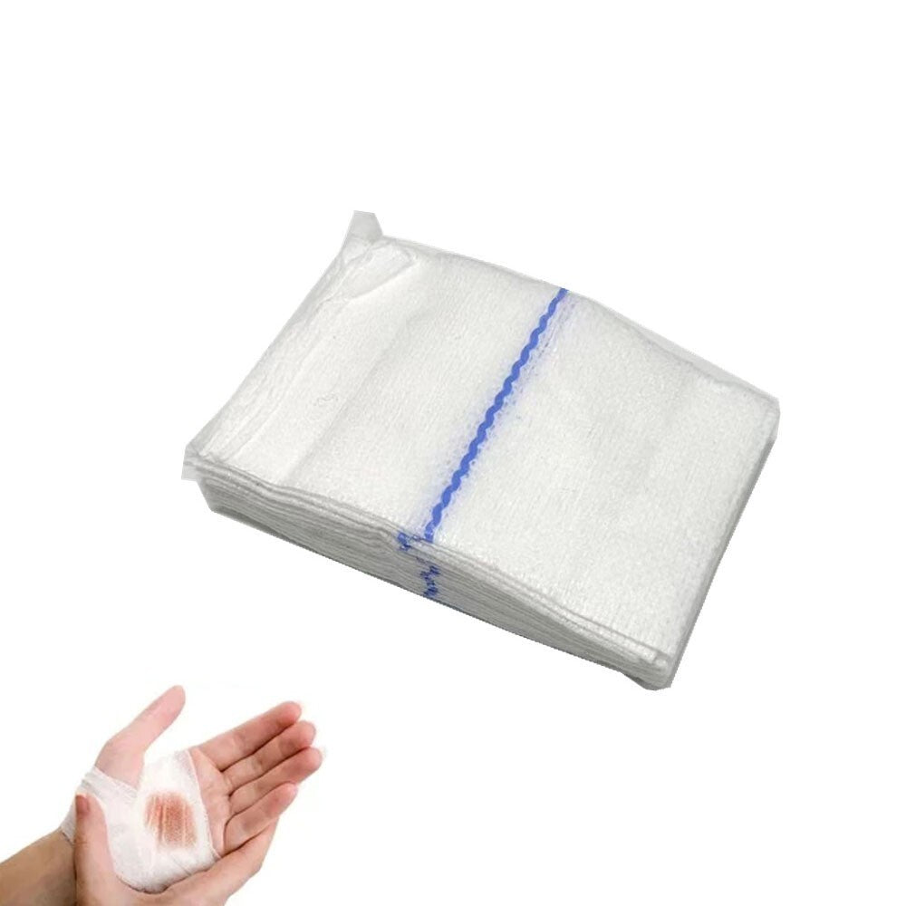 5/10Pcs Hemostatic Kaolin Gauze Combat Emergency Trauma  Medical Wound Dressing