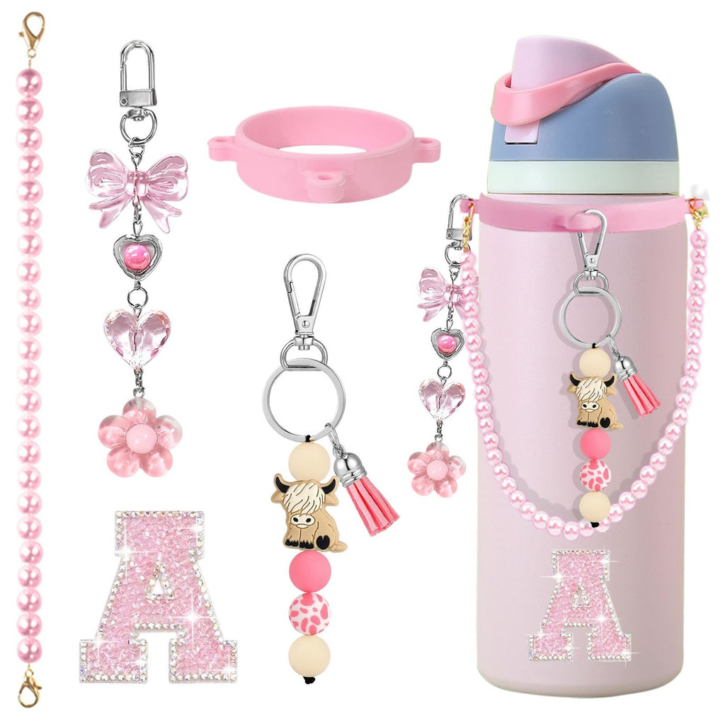 5Pcs Cup Accessories Decor for Stanley Charms 40oz & 30oz Tumbler Water Bottle