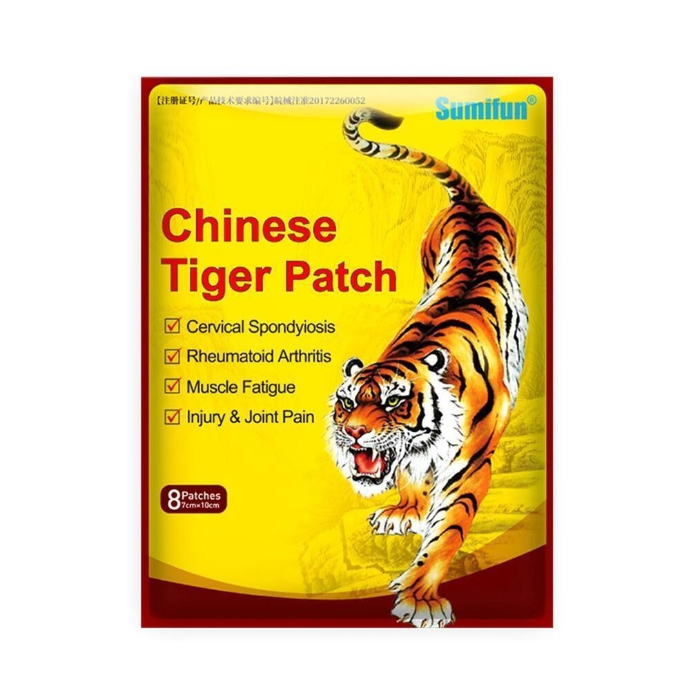 40 Tiger Patch Chinese Medical Back Heat Pain Relief Plaster Pad Balm Arthritis+