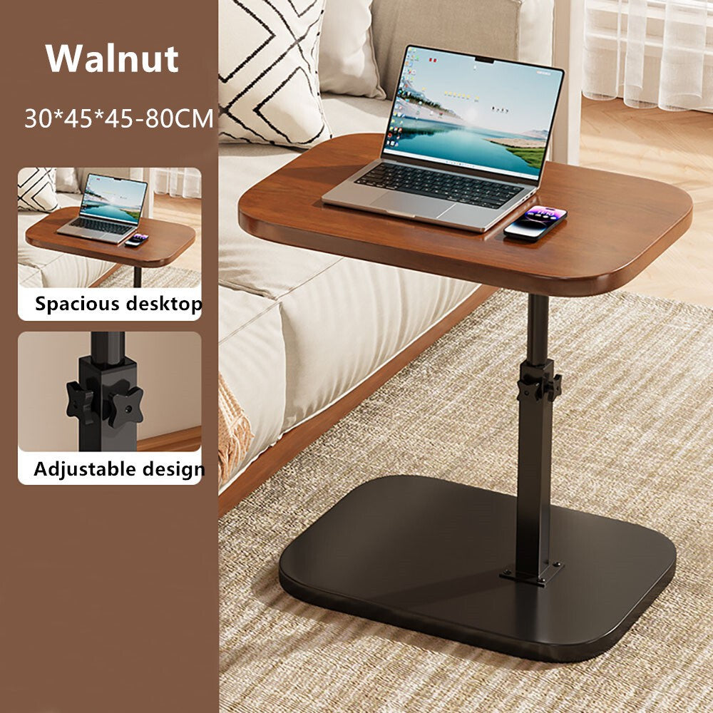 C-Shaped Adjustable Sofa Side End Table Coffee Laptop Table Living Room Bedroom