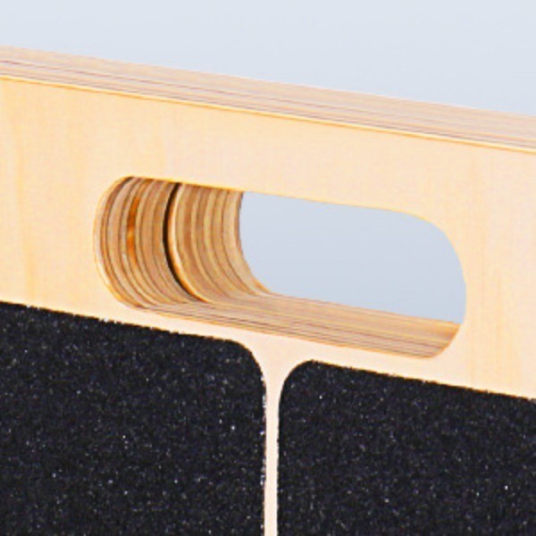 Foldable Wooden Slant Board Calf Stretcher Incline Board Yoga Gym Home Workout