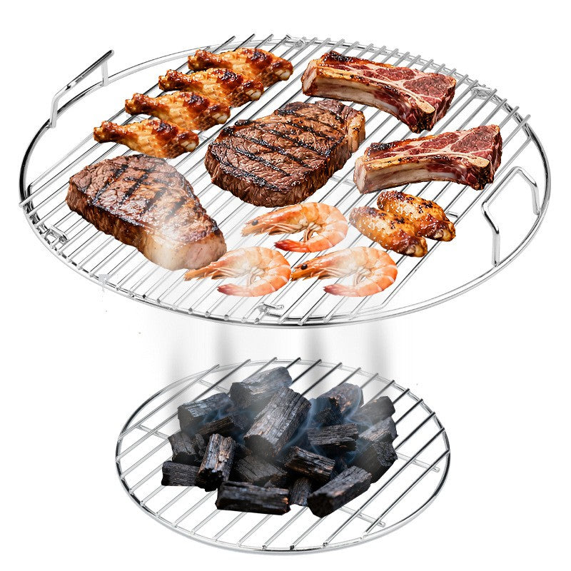 BBQ Replacement Round Cooking Grill Rack for Gas or Charcoal - 12，17 inches