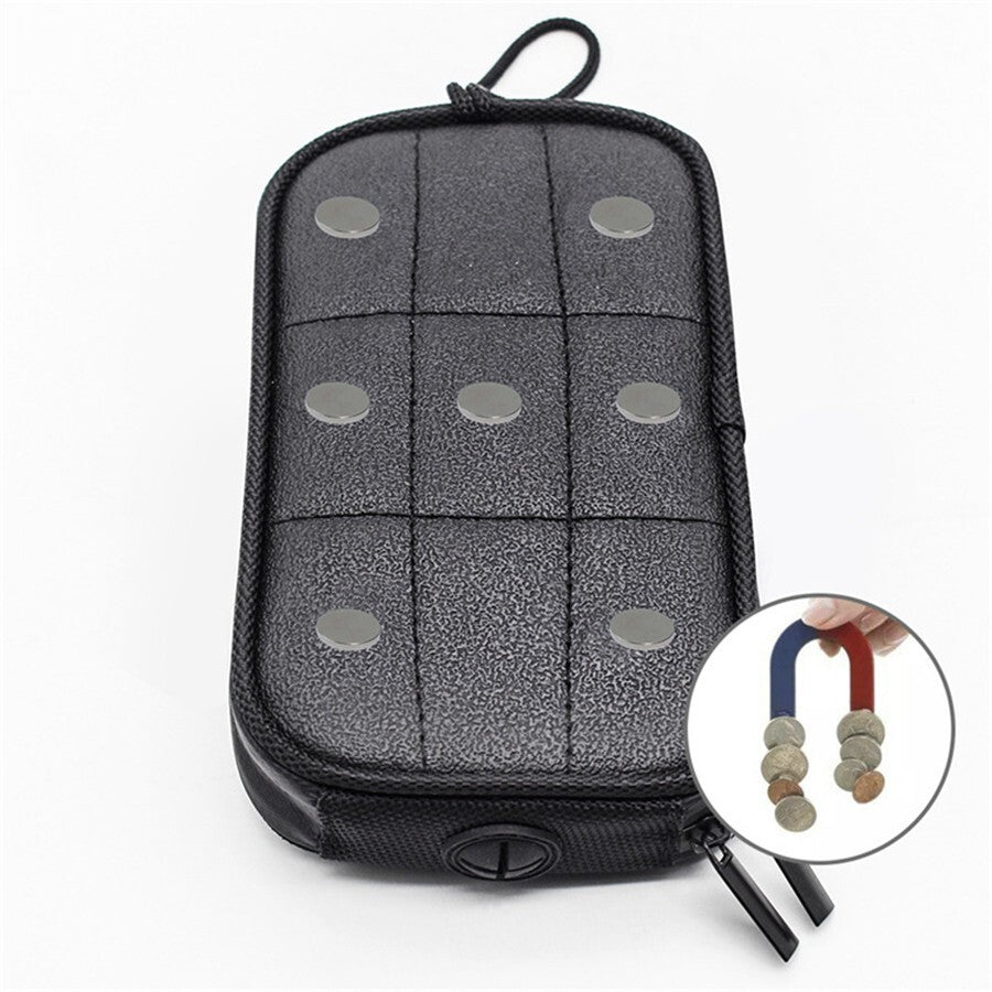 Motorcycle Phone Bag Magnetic Fuel Tank Case GPS Cell Phone Mount Holder Black