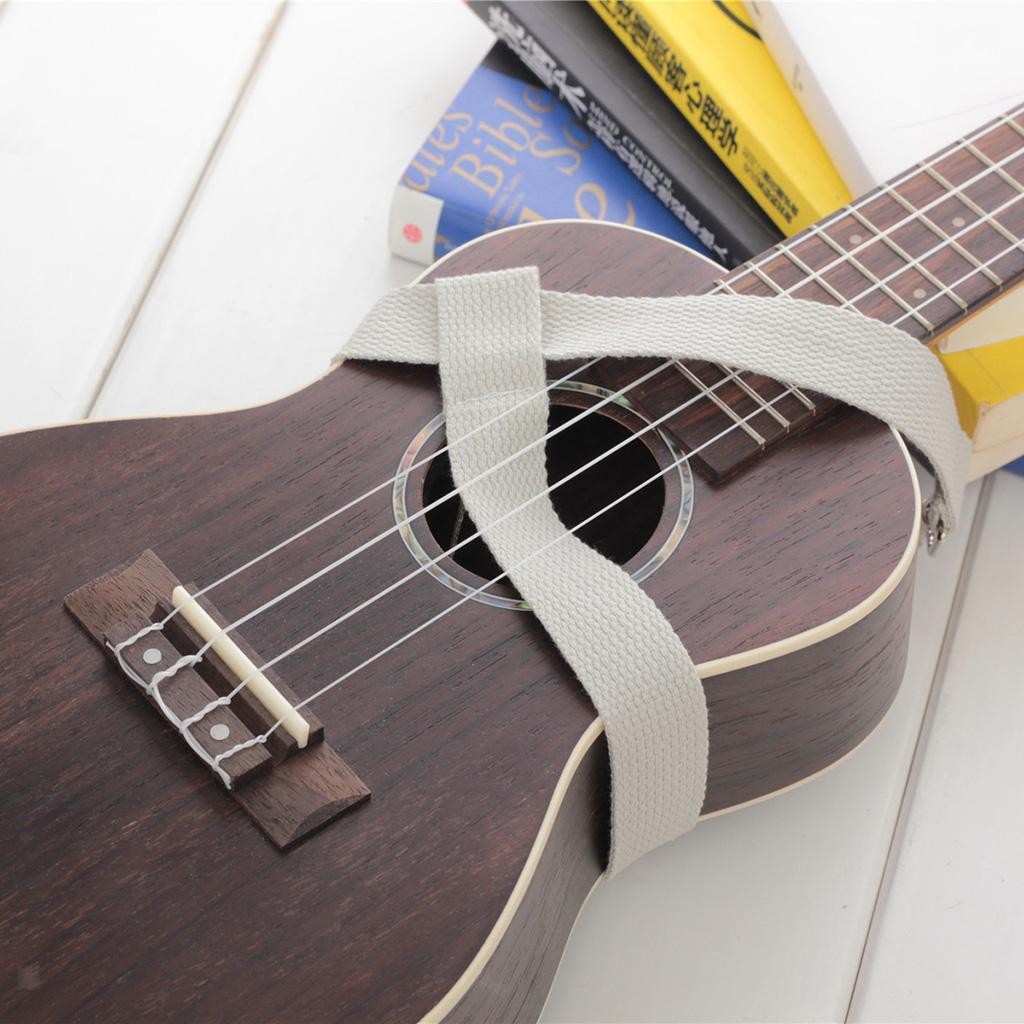 Adjustable Cotton Ukulele Strap Belt Performance Practice