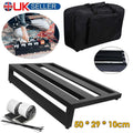 Large Size Guitar Effect Pedal Board Aluminum Alloy Pedalboard with Carry Bag