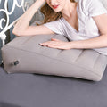 Luxtude Inflatable Wedge Pillow for Sleeping, Back Pain Relief, Travel Support