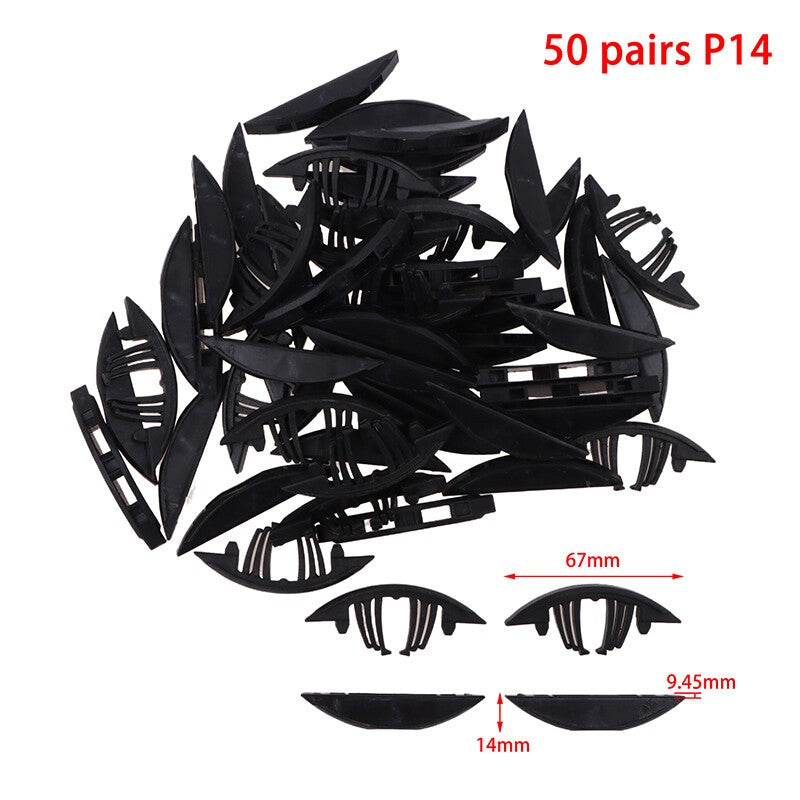 50 Pairs Lamello Invisible Connectors P15P14 Woodworking Fasteners Plywood Joint